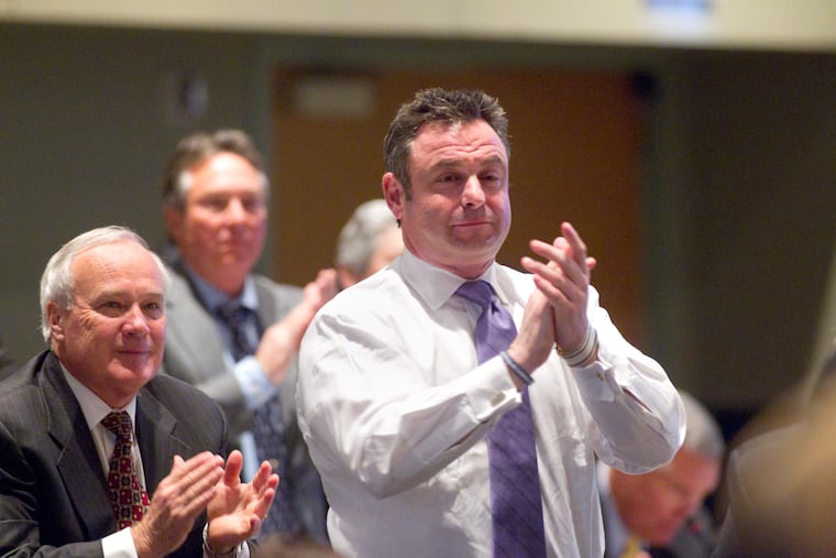 Anthony Lubrano (right) has been one of the alumni-elected Penn State trustees most opposed to the Freeh Report. He and the others said they did not violate a judge’s order about release of their report.