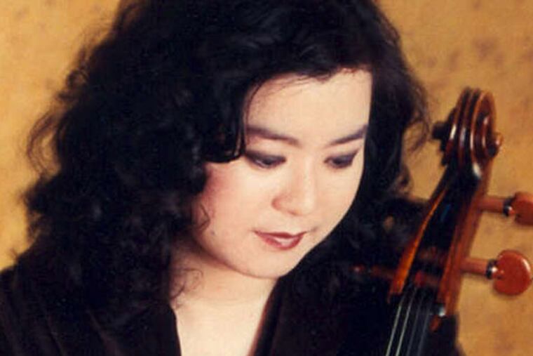 Cellist Hai-Ye Ni was guest soloist and leader of the Chamber Orchestra.