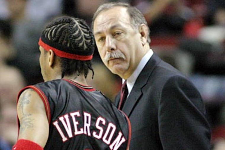Chris Ford coached 30 games for the Sixers during the 2003-04 season.