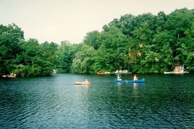 File photo of Taunton Lake, the scene of a serious canoe accident, overnight. (tauntonlake.org)