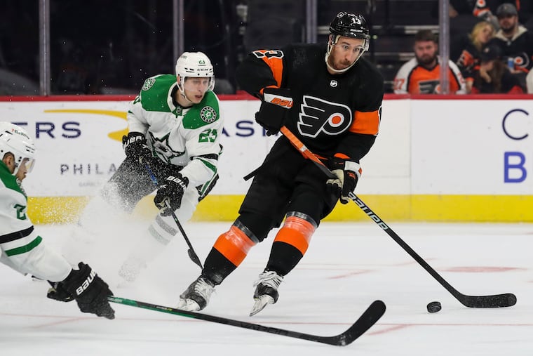 While Kevin Hayes has played well offensively, John Tortorella wants more from the veteran at the other end of the ice.