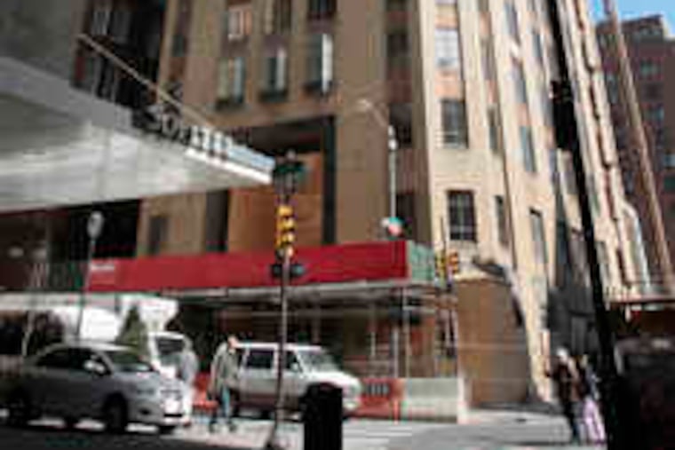 The Hotel Palomar at 17th and Sansom, is set to open this year, as is Le Meridien. They, along with the Sheraton that opened in December, add 525 rooms to Center City.