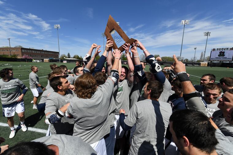 Penn won its second straight Ivy League tournament title on Sunday against Yale.