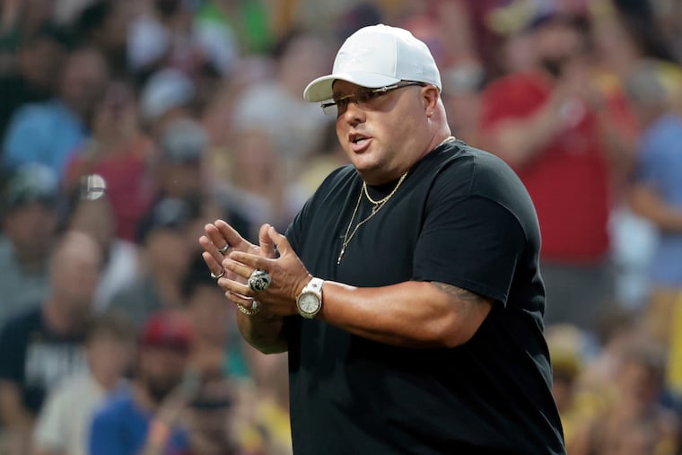 Dom DiSandro's cult-like status in Philly continues to grow, the latest example coming with his intro for the PGA Championship at Aronimink.