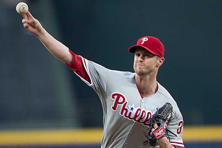 Phillies starting pitcher Kyle Kendrick. (John Bazemore/AP)