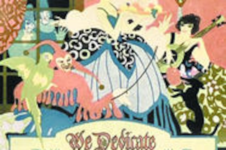 A Buzza motto, 1925, with art deco graphics. With original frame, it could sell for $65-$85.