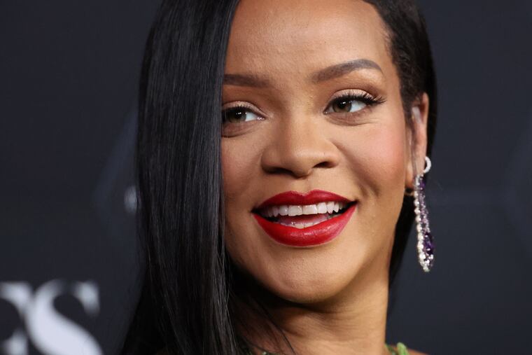 Rihanna will perform Sunday at the Super Bowl when the Eagles play the Chiefs. (Mike Coppola/Getty Images/TNS)