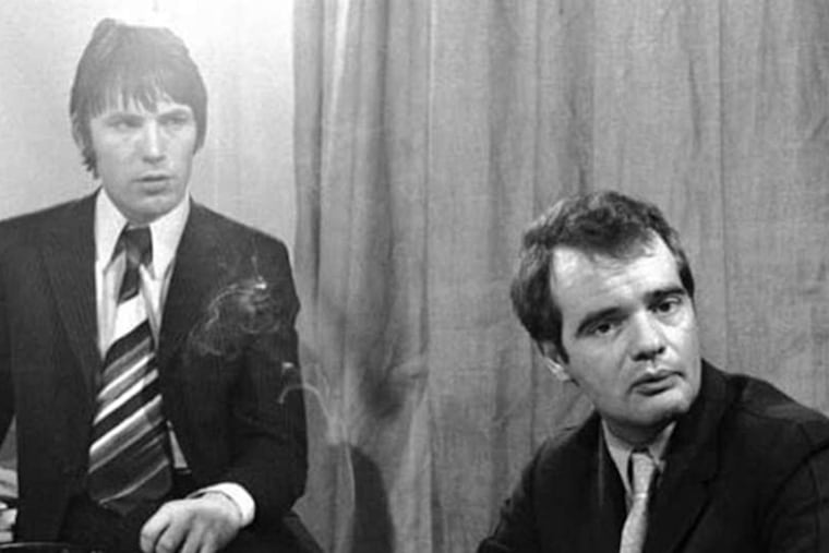 Filmmakers Chris Stamp and Kit Lambert. (Photo: David Williams)