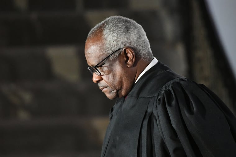 Justice Clarence Thomas.