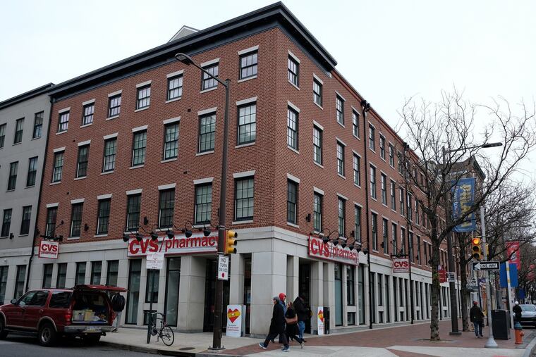 The Shirt Corner apartment building at Third and Market Streets in Old City, which was acquired by Dalzell Capital Partners of Connecticut.