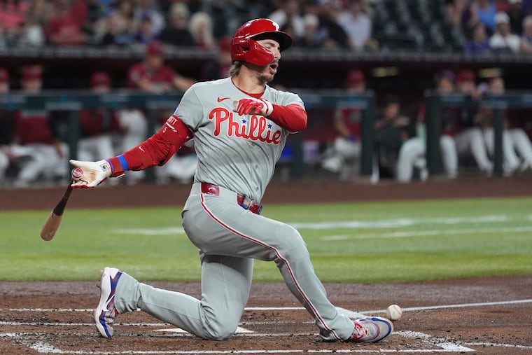 Phillies' bats go silent to waste Andrew Painter gem as win streak snapped  at six