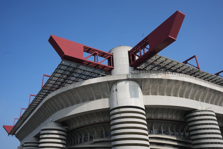 Milan's San Siro Stadium, home of AC Milan and Inter Milan, will host Friday's opening ceremony of the Winter Olympics.