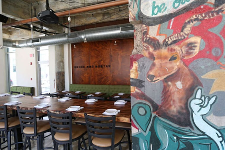 Brick and Mortar, 315 North 12th Street. ( DAVID SWANSON / Staff Photographer )