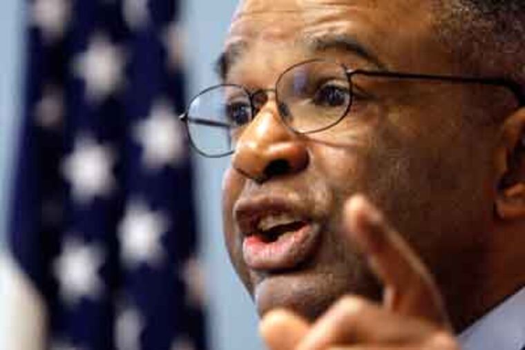 Ron Sims, Deputy Secretary for the U.S. Department of Housing and Urban Development, is calling for the entire board of the Philadelphia Housing Authority to resign in wake of scandals at the PHA.