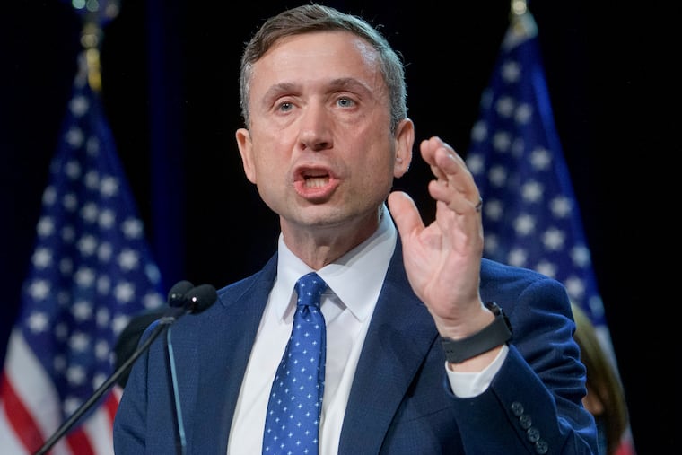 Democratic National Committee chairman Ken Martin speaks at the Gaylord National Resort and Convention Center in National Harbor, Md., on Feb. 1.