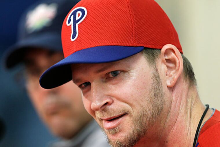 Philadelphia Phillies pitcher A.J. Burnett. (Charlie Neibergall/AP)