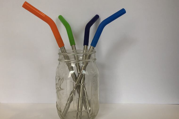 Steel drinking straws by Klean Kanteen.