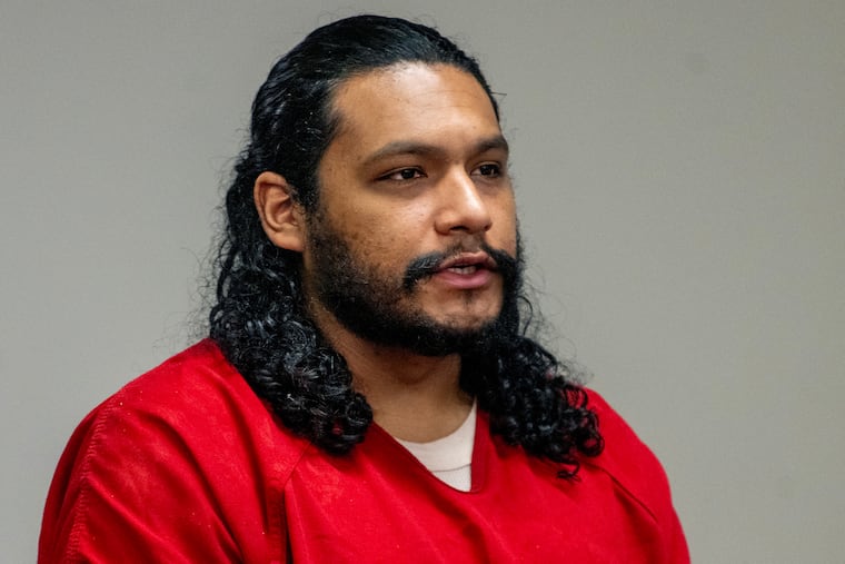 Cristian Custodio-Aquino is in court in Camden during his detention hearing on June 3, 2025.