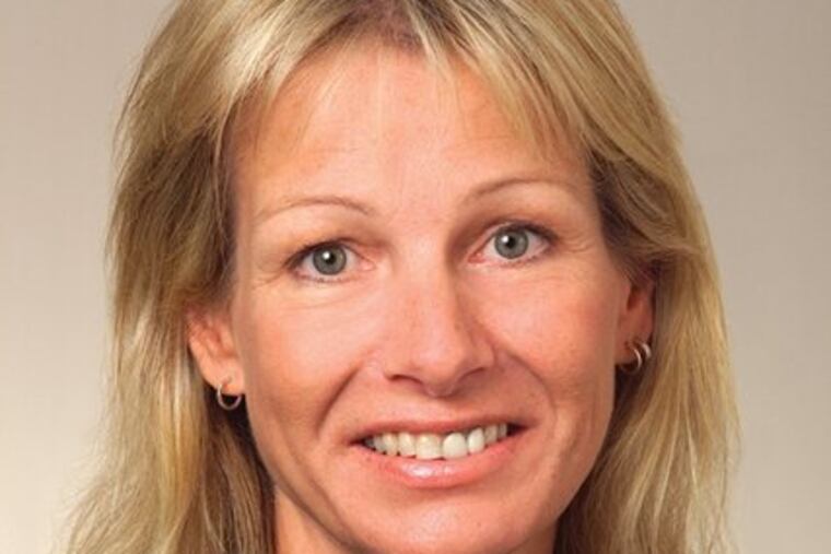 Kristen LaDow , too, moved up the Wilmington Trust ladder.