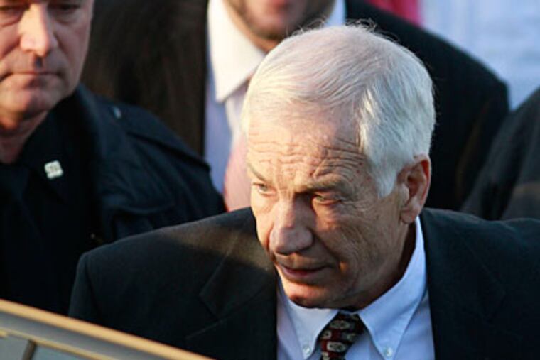 Former Penn State assistant football coach Jerry Sandusky waived his preliminary hearing. (David Swanson/Staff Photographer)