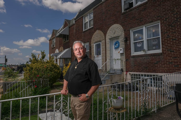 Jorge Luis Burgos, photographed at his home in Philadelphia, said he plans to support Democratic Gov. Josh Shapiro in November after voting for President Donald Trump in 2024.