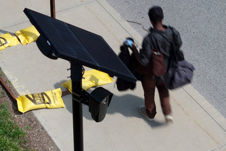 A Flock camera in Indianapolis.