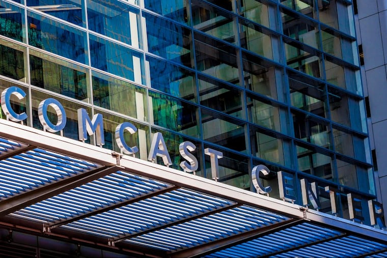 The Comcast Center in Philadelphia is the company's headquarters.