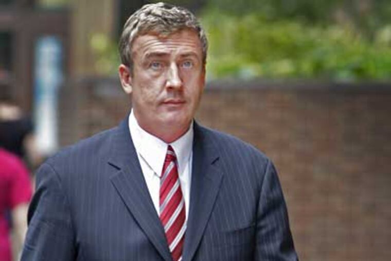 Christopher Wright, chief of staff for Councilman Jack Kelly, faces charges from accepting a check and free apartment. Prosecutors allege bribery; a lawyer says it was help from friends. (Alejandro A. Alvarez / Staff Photographer)