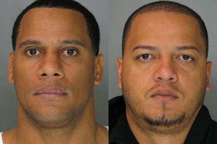 Edward Gomez-Veloz, left, and Juan Mendez-Lazaro were involved in what was called a "high-level trafficking of heroin" have been arrested and $2 million worth of the drug seized, authorities announced Monday.