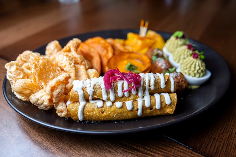 Un Poco de Todo, a platter meant for sharing, at Mi Vida.