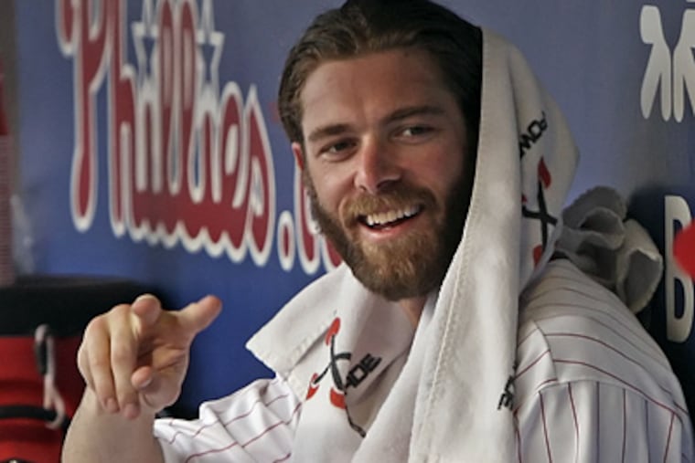 Jayson Werth is looking at a huge pay day when he becomes a free agent after this season. (Steven M. Falk / Staff Photographer)