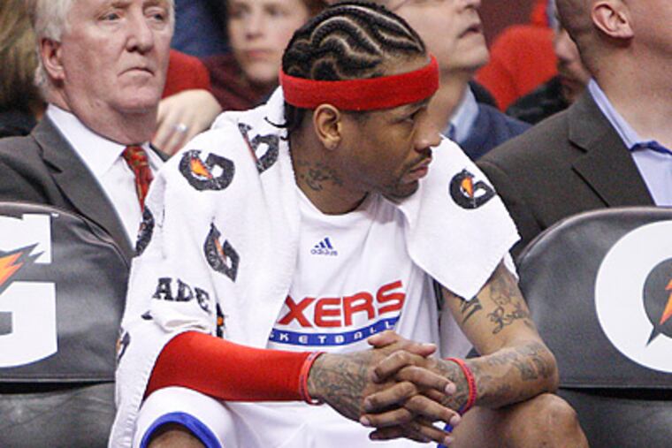 Allen Iverson wants to return to playing in the NBA. (Ron Cortes/Staff file photo)