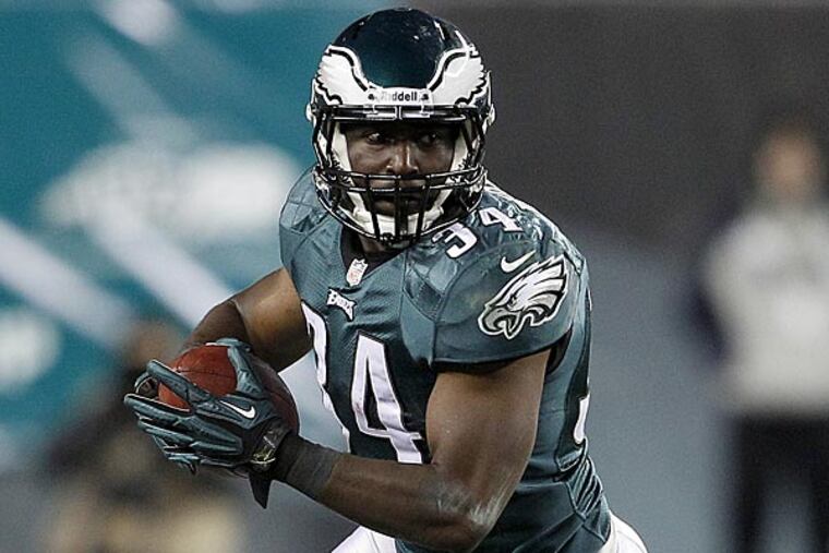 Eagles running back Bryce Brown. (Yong Kim/Staff Photographer)