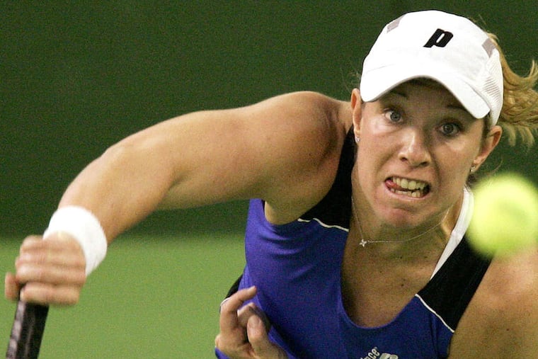 Lisa Raymond, shown at a 2004 tournament in Germany, is still going strong in the tennis world at age 38. ASSOCIATED PRESS