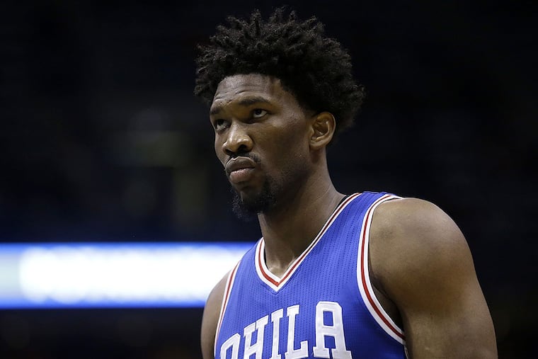 Philadelphia 76ers’ Joel Embiid.
