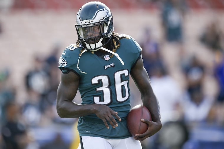 Eagles running back Jay Ajayi should get a bigger workload this week.