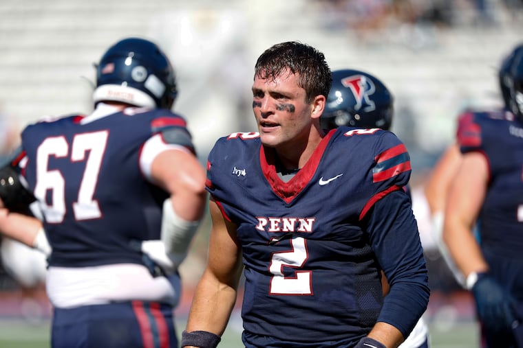Penn quarterback Liam O’Brien finished with 335 yards and three total touchdowns in a 28-9 win over Marist.