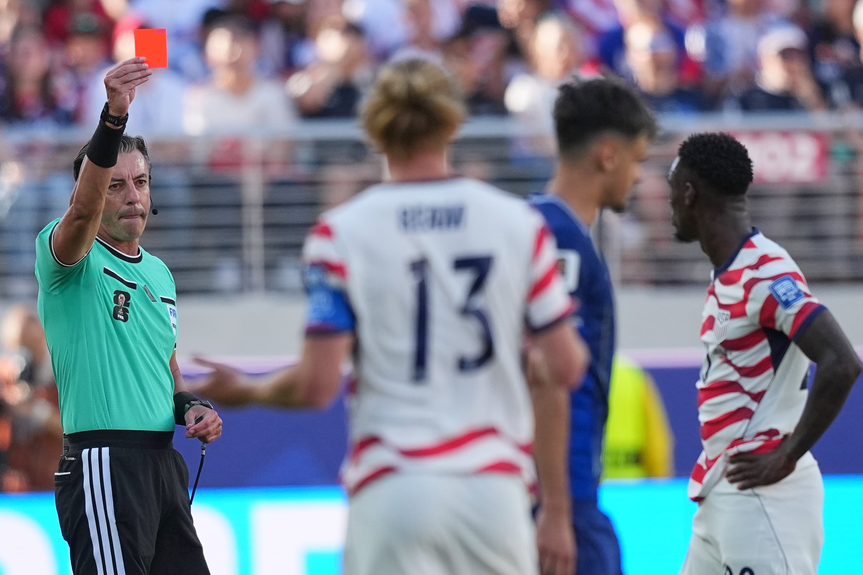A red card means trouble and controversy at the World Cup: Here's what to know