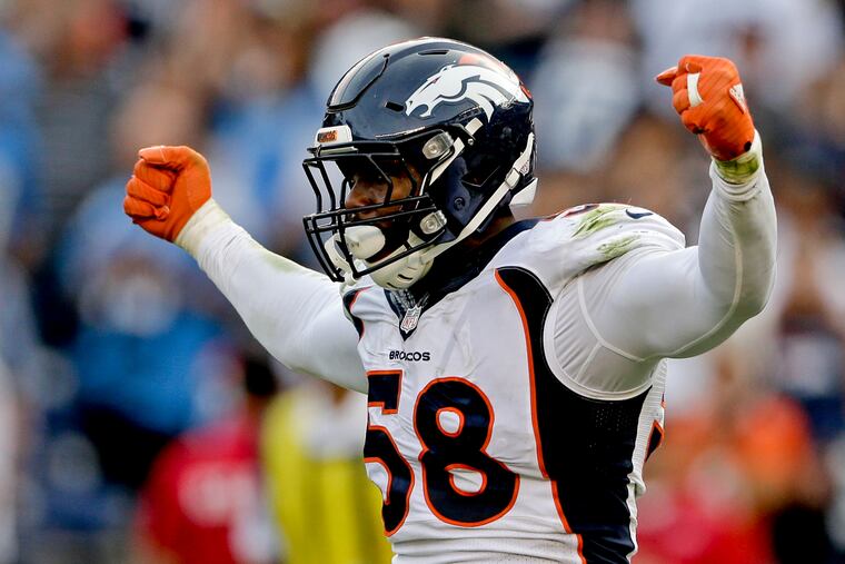 Von Miller is going into his 10th season in the NFL.