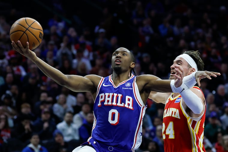 The Sixers want Tyrese Maxey (left) and the rest of the team to play faster.