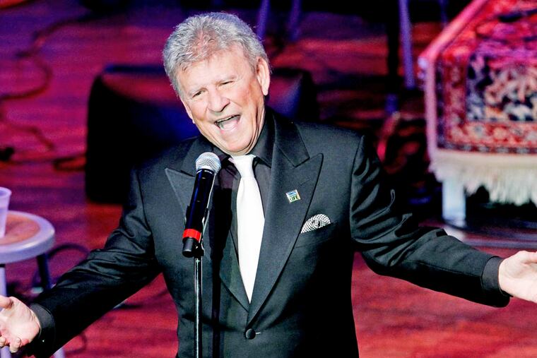 Boby Rydell performing at the Grand Opera House in Wilmington,De. on Saturday, October 5,2012. ( RON CORTES )