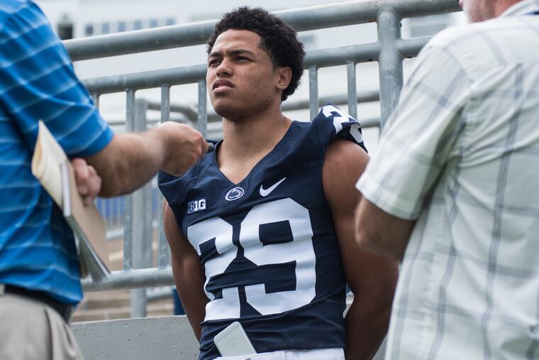 Penn State cornerback John Reid was an injury redshirt for a year but returned to be a starter.