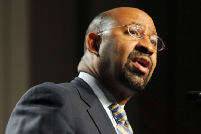 Mayor Nutter wants to reduce smoking among all city residents, especially adolescents and teenagers. (File Photo / Staff)