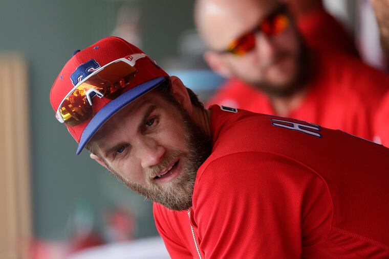 Bryce Harper won't be winning any Golden Gloves this year, but he won't be any worse than what the Phillies have grown accustomed to.