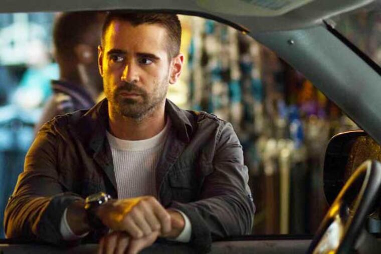 Colin Farrell stars in Niels Arden Oplev's DEAD MAN DOWN. Photo credit: John Baer
