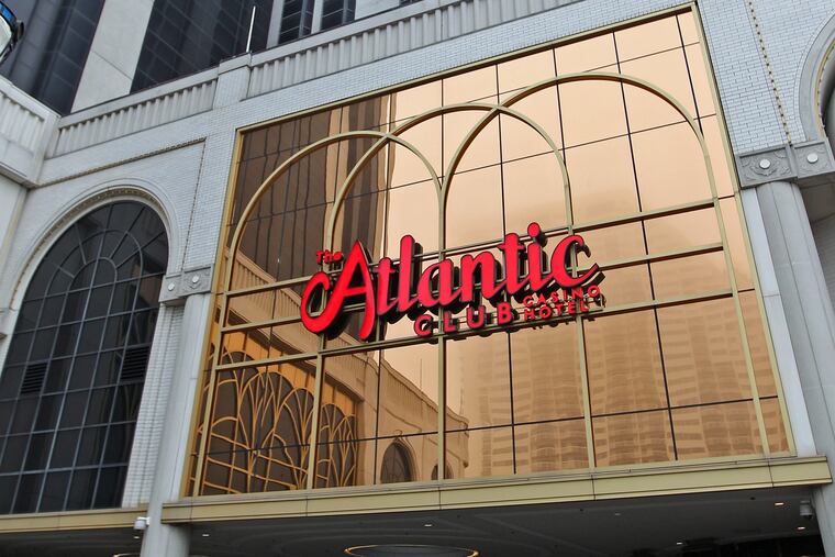 Exterior of the defunct Atlantic Club hotel and casino. Stockton University, which is opening an Atlantic City campus, will vote this week on purchasing the property.