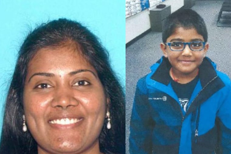 Sasikala Narra, 38, and her 6-year-old son Anish were stabbed to death in their Maple Shade apartment in March 2017. The case remains unsolved.