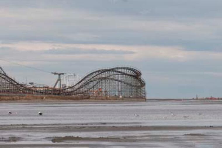 The area of Wildwood beach north of Cresse Ave. where horse riding will be allowed.