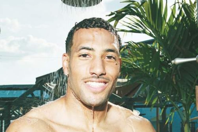 Philadelphia Eagles' Curtis Marsh for sexy singles, Friday, June 8, 2012. (Steven M. Falk / Staff Photographer )