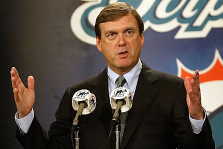 Joe Bailey agreed to become the temporary head of the Big East after John Marinatto resigned Monday. (Wilfredo Lee/AP file photo)